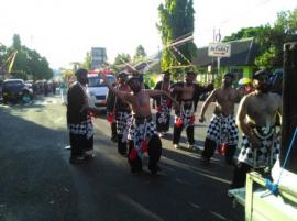 Jathil Serati manunggal Karangmojo Jadi Duta Karangmojo Dalam Kirab Budaya