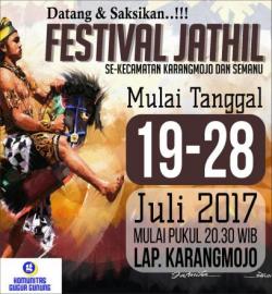 Jadwal Festival Jathil Dusun Karangmojo 1