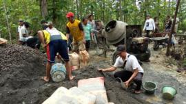 Karangmojo 2 Sambut Dana Desa Dengan Gotong Royong