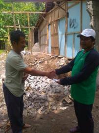 Pemerintah Desa Karangmojo, Berikan Bantuan Korban Banjir