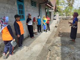 MUSPIKA Kecamatan Karangmojo Sambang Warga Penyandang Gangguan Kejiwaan