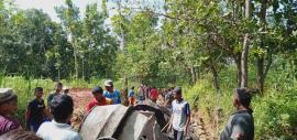 KEGIATAN COR RABBAT BETON JALAN USAHA TANI PADUKUHAN BULU KALURAHAN KARANGMOJO