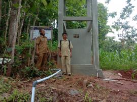 PENINJAUAN LOKASI PENGEMBANGAN SARANA AIR BERSIH DI PADUKUHAN GENTUNGAN KARANGMOJO