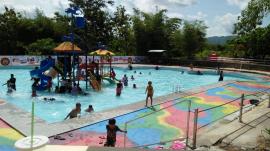 PERDANA PEMBUKAAN WATERPARK KALURAHAN KARANGMOJO