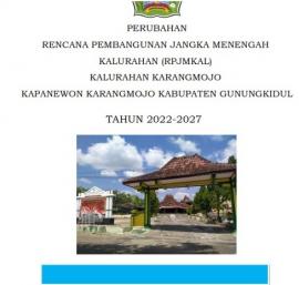 RPJM Kalurahan Karangmojo Periode 2022-2027