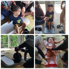 KEGIATAN POSYANDU BALITA DAN POSYANDU REMAJA DI PADUKUHAN NGEPUNG