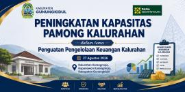 PENINGKATAN KAPASITAS PAMONG KALURAHAN PENGUATAN PENGELOLAAN KEUANGAN KALURAHAN